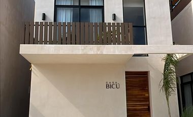 Tres Preciosas Casas en Conjunto a 5 Min de Playa Pacific Palmarito, con Alberca Privada.