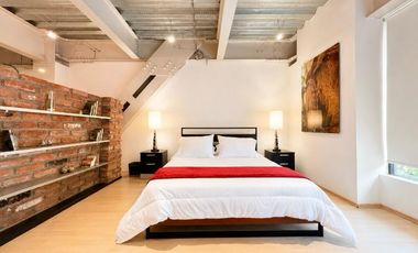 Loft en renta, amueblado y equipado, en Arquímedes, Polanco