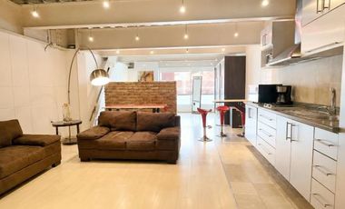 Loft en renta, amueblado y equipado, en Arquímedes, Polanco
