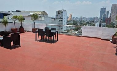 Loft en renta, amueblado y equipado, en Arquímedes, Polanco