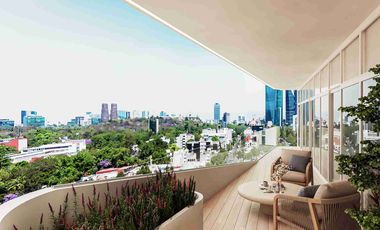 Vive en Hipódromo Condesa Depto. 207 con Balcón y Amenidades Premium