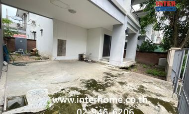 Two-story semi-detached house, 35.2 sq.wah, Atoll Bali Beach Village, Onnut-Ladkrabang, Luang Phaeng Road, Suwinthawong Road, Chachoengsao City, Chach