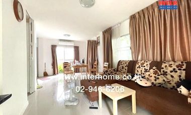 Two-story semi-detached house, 35.2 sq.wah, Atoll Bali Beach Village, Onnut-Ladkrabang, Luang Phaeng Road, Suwinthawong Road, Chachoengsao City, Chach