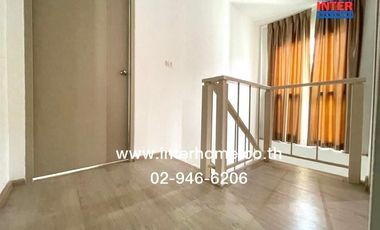 Two-story semi-detached house, 35.2 sq.wah, Atoll Bali Beach Village, Onnut-Ladkrabang, Luang Phaeng Road, Suwinthawong Road, Chachoengsao City, Chach