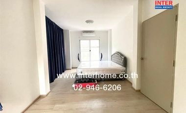 Two-story semi-detached house, 35.2 sq.wah, Atoll Bali Beach Village, Onnut-Ladkrabang, Luang Phaeng Road, Suwinthawong Road, Chachoengsao City, Chach