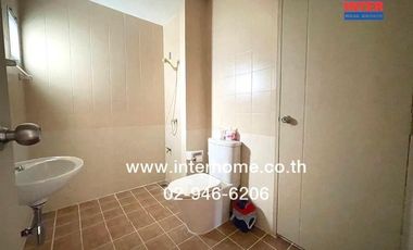 Two-story semi-detached house, 35.2 sq.wah, Atoll Bali Beach Village, Onnut-Ladkrabang, Luang Phaeng Road, Suwinthawong Road, Chachoengsao City, Chach