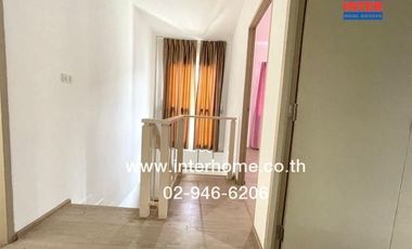 Two-story semi-detached house, 35.2 sq.wah, Atoll Bali Beach Village, Onnut-Ladkrabang, Luang Phaeng Road, Suwinthawong Road, Chachoengsao City, Chach