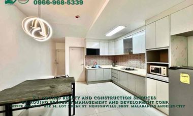 3 Bedrooms Apartment For Rent Located in a secured subdivision inside Clark Freeport Zone