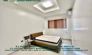 3 Bedrooms Apartment For Rent Located in a secured subdivision inside Clark Freeport Zone