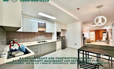 3 Bedrooms Apartment For Rent Located in a secured subdivision inside Clark Freeport Zone