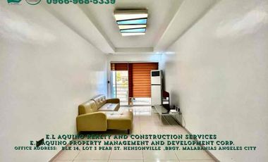 3 Bedrooms Apartment For Rent Located in a secured subdivision inside Clark Freeport Zone