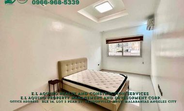 3 Bedrooms Apartment For Rent Located in a secured subdivision inside Clark Freeport Zone