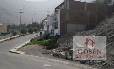 VENDO TERRENO 160M2 en CONDOMINIO GOLF DE HUAMPANI, 2da. ETAPA, MZA. N  LOTE 16, CHACLACAYO