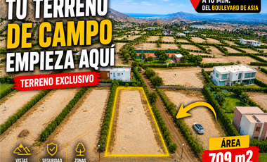 VENTA DE TERRENO DE CAMPO, A 10min. del Boulevard de Asia.