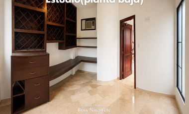Casa en alquiler en Ceibos Norte con 3 dormitorios y estudio