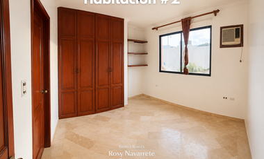 Casa en alquiler en Ceibos Norte con 3 dormitorios y estudio