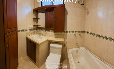 Casa en alquiler en Ceibos Norte con 3 dormitorios y estudio