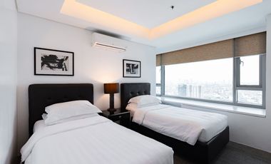 Premium 2-Bedroom at Alphaland Makati Place — Fully Furnished 123 sqm, Floor 7–25, Ayala Avenue