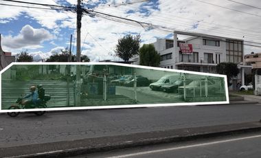 Terreno en venta en Ambato ideal para locales + departamentos o Bodegas en Av. Indoamérica, sector Izamba vía Quito