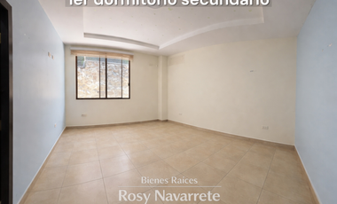 Departamento en alquiler en Urbanización Olivos 2 – Los Ceibos | 3 dormitorios + patio con jacuzzi
