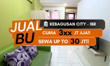 Jual BU Kebagusan City Apartemen Full Furnished Jakarta Selatan dekat TB Simatupang