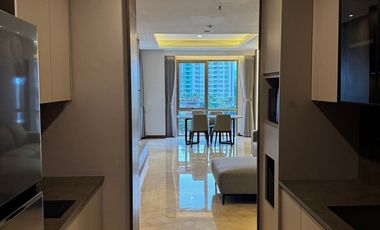 Y. DIJUAL APARTEMEN FURNISH MEWAH 3BR HEGARMANAH RESIDENCE BANDUNG PRIVATE LIFT TIPE SAPPHIRE