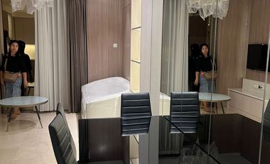 Y. DIJUAL APARTEMEN 2BR FURNISH MEWAH HERGARMANAH RESIDENCE BANDUNG TIPE ONYX