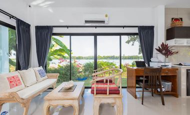 Riverside Pool Villa Farm Resort Phibun Mangsahan