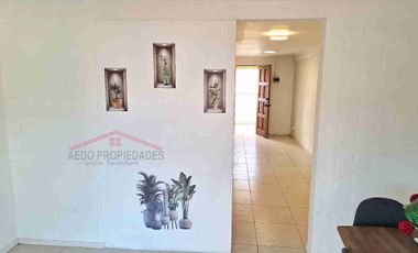 Se Arrienda Funcional y Lindo Departamento, Semi Amoblado, Villa Bonifacio, comuna de Quillota.