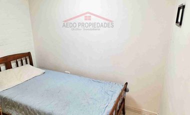Se Arrienda Funcional y Lindo Departamento, Semi Amoblado, Villa Bonifacio, comuna de Quillota.