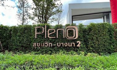 🚩For Rent/Sale🚩2-storey townhouse, Pleno Sukhumvit-Bangna 2, 3 bedrooms, Near Mega Bangna