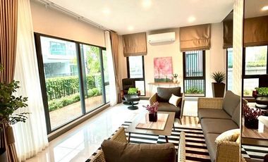 🚩For Rent/Sale🚩2-storey detached house, The City Bangna, 4 bedrooms, Near Mega & Ikea Bangna