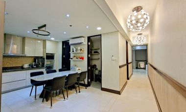 Grand Hyatt Residences, North Tower: 3BR For Rent, 170 sqm, Furnished, 2 parking, P280,000/mo.