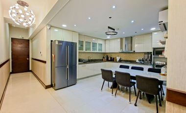Grand Hyatt Residences, North Tower: 3BR For Rent, 170 sqm, Furnished, 2 parking, P280,000/mo.