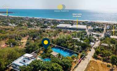 Casa Los Mangos – Propiedad con Vista al Mar y Potencial de Inversión en Zicatela