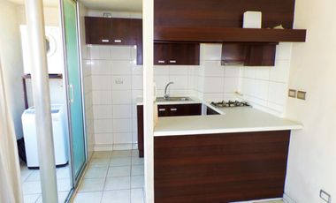 Depto. Ñuñoa, 1Dorm, 1Baño, 1Estac, Irarrázaval con Hamburgo