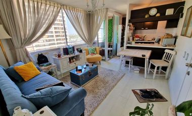 Depto. Ñuñoa, 1Dorm, 1Baño, 1Estac, Irarrázaval con Hamburgo