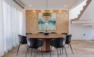 CASA NUEVA DE LUJO, AMUEBLADA POR DISEÑADOR, EN BURGOS BUGAMBILIAS, CUERNAVACA, MORELOS