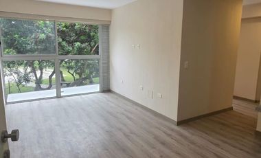 LIMA CERCADO - LIMITE SAN MIGUEL: Alquiler de Departamento de estreno, 2do piso, con vista a parque, en exclusivo condominio!