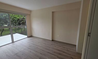 LIMA CERCADO - LIMITE SAN MIGUEL: Alquiler de Departamento de estreno, 2do piso, con vista a parque, en exclusivo condominio!