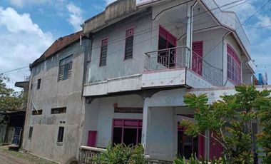 Dijual Cepat Rumah 2 Lantai Lokasi Strategis Pinggir Jalan Propinsi Di Tanru Tedong, Sidrap