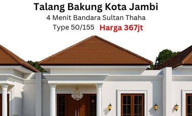 Rumah Talang Bakung Kota Jambi Dekat Bandara