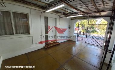 Casa de Un Piso Completamente Solida, 4 Dormitorios, 1 Baño, Villa Thomas Alva Edison, Comuna San Joaquín.