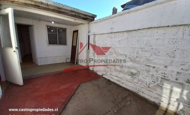 Casa de Un Piso Completamente Solida, 4 Dormitorios, 1 Baño, Villa Thomas Alva Edison, Comuna San Joaquín.