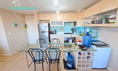 SE ARRIENDA POR AÑO CORRIDO HERMOSO DEPARTAMENTO EN LAGUNA BAHIA, ALGARROBO