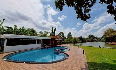 🚩For Rent🚩Private Pool Villa Lakeside Villa 2, Near Mega/IKEA Bangna