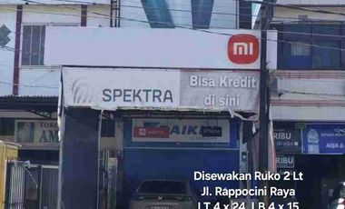 Ruko disewakan di Benteng, Buakana, Rappocini, Makassar, Sulawesi Selatan