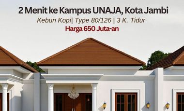 Rumah Kebun Kopi Dekat RS Royal Prima