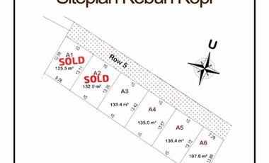 Rumah Kebun Kopi Dekat RS Royal Prima