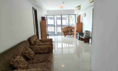 Dijual apartement St Moritz Puri Indah, the Royal Tower lt 3, 87 m2, 2+1 kt, 2+1 km, 1 gudang, kitchen set, timur laut